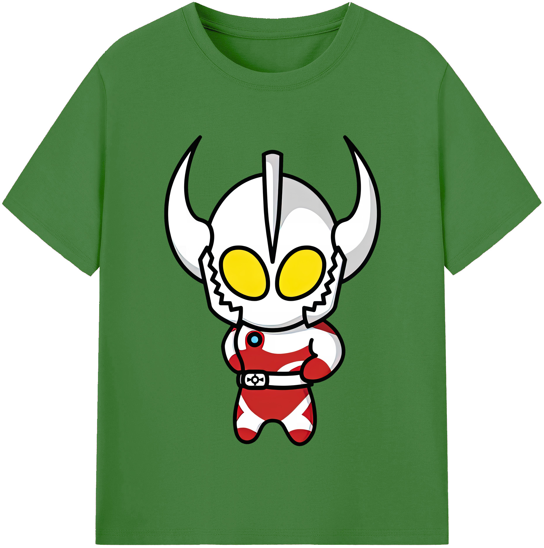 （画像用） ウルトラマン Ultraman レディースカジュアルプリントTシャツ（綿100％）